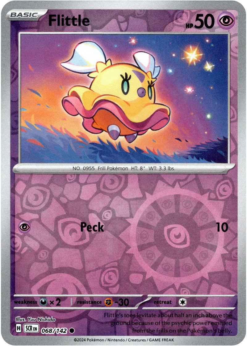 flittle pokemon card - 068/142 - Stellar Crown sealed pokemon display case Style:Neo-Tyrannt Choro Dash Switch this MtG: 11 Most Expensive