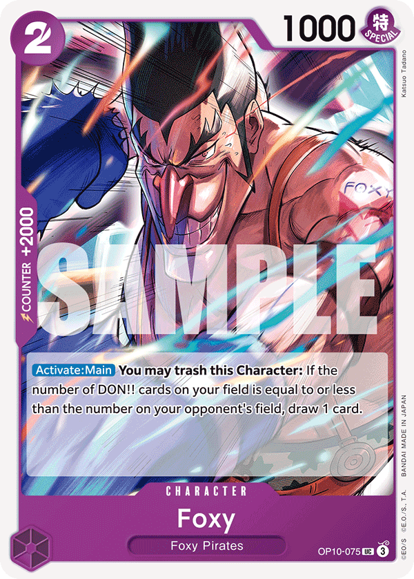 Foxy - OP10-075 UC - Royal Blood - Card Cavern