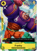 Franky Alternate Art - OP07-107R - 500 years in the Future - Foil - Card Cavern
