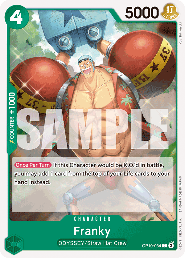 Franky - OP10-034 C - Royal Blood - Card Cavern