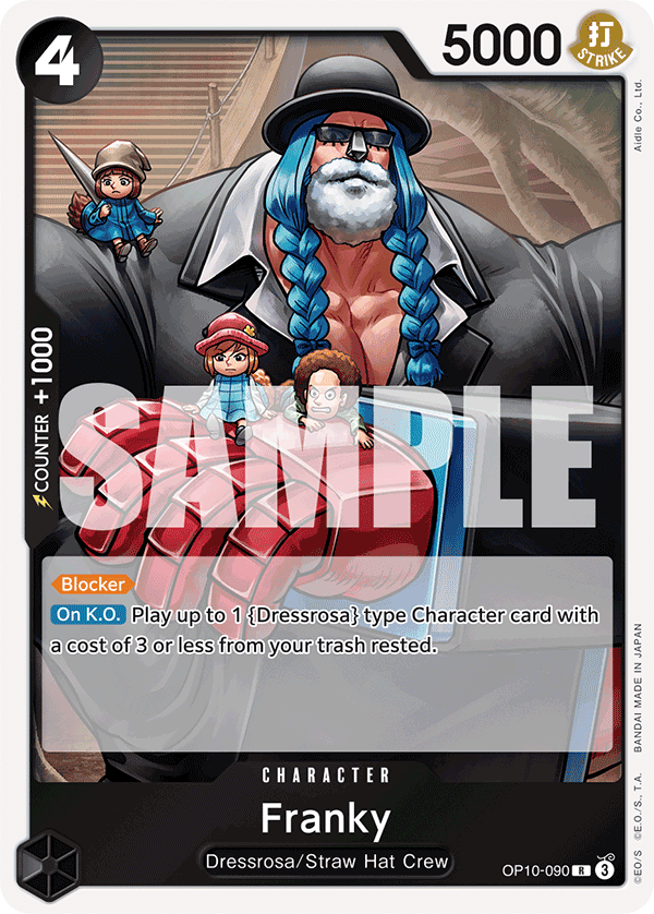 Franky - OP10-090 R - Royal Blood - Foil - Card Cavern