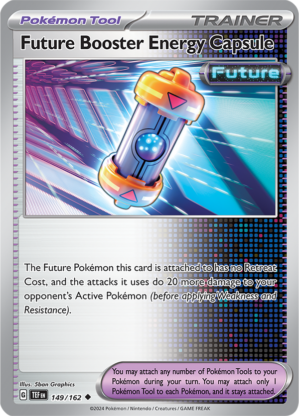 Future Booster Energy Capsule - 149/162 - Temporal Forces - Card Cavern