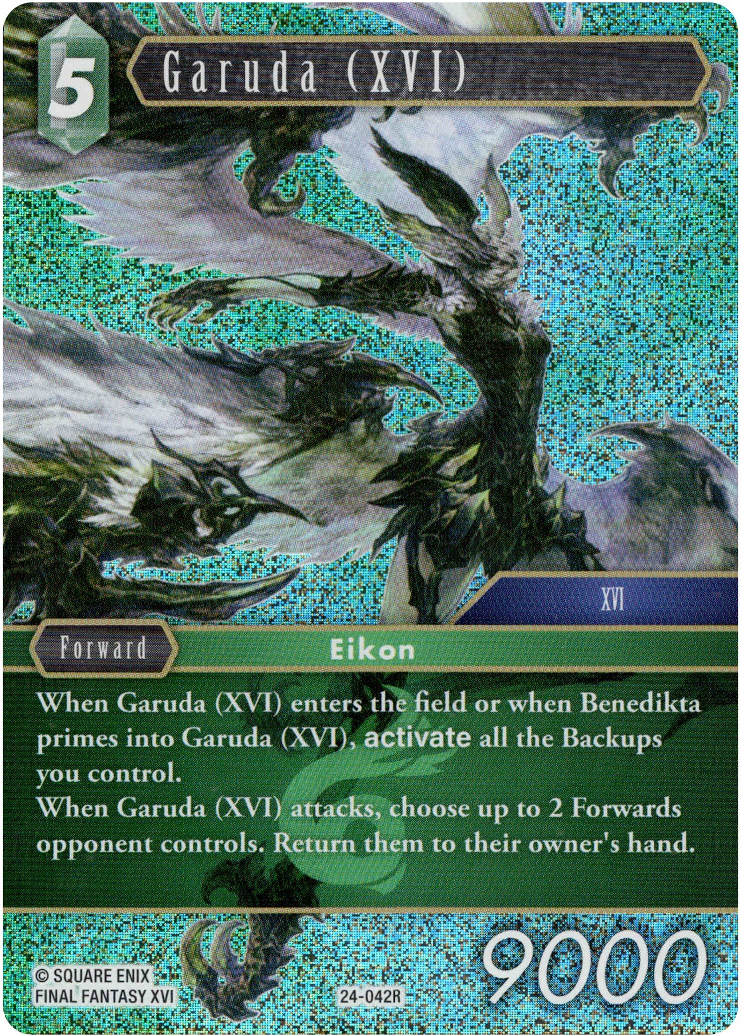Garuda (XVI) - 24-042R - Hidden Legends - Foil – Card Cavern Trading ...