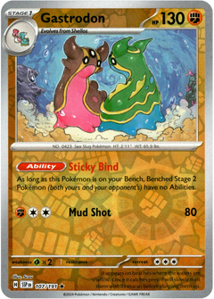 Gastrodon - 107/191 - Surging Sparks - Reverse Holo - Card Cavern
