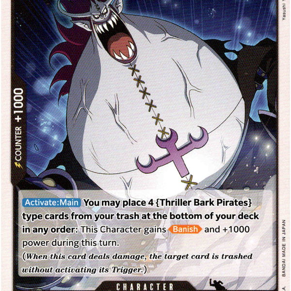 Gecko Moria - OP07-083UC - 500 years in the Future  Card Cavern Trading  Cards, LLC