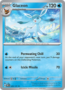 Glaceon - 025/131 - Prismatic Evolutions - Holo - Card Cavern