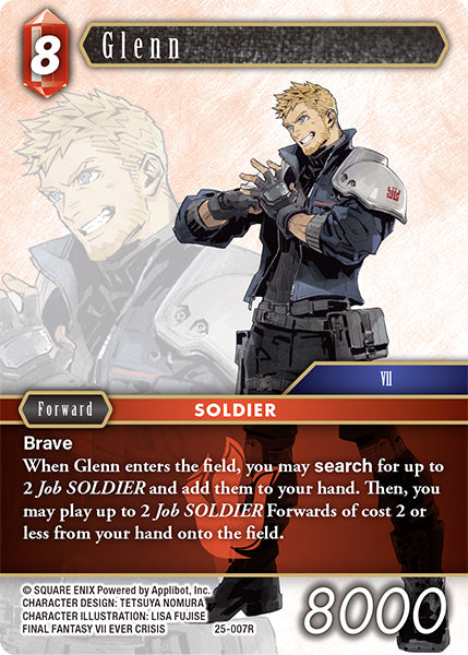 Glenn - 25-007R - Tears of the Planet - Card Cavern