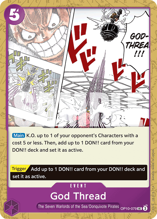 God Thread - OP10-079 UC - Royal Blood - Card Cavern