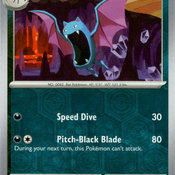 golbat pokemon card Golbat - 028/064 - Shrouded Fable