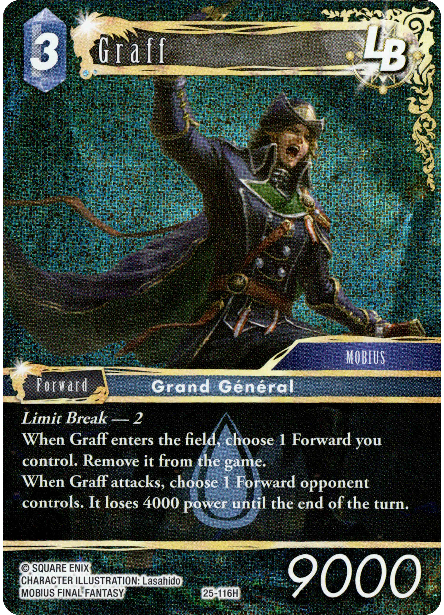 Graff LB - 25-116H - Tears of the Planet - Foil - Card Cavern