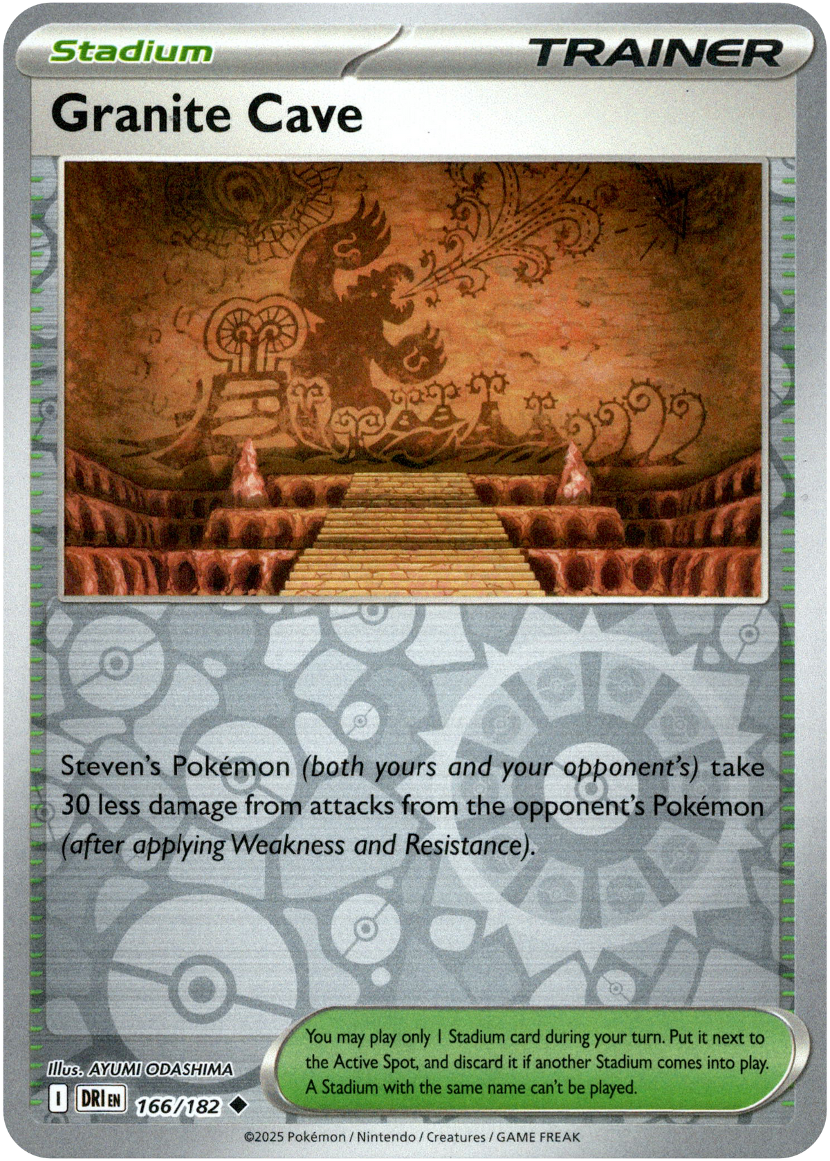 Granite Cave - 166/182 - Destined Rivals - Reverse Holo - Card Cavern