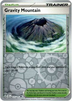 Gravity Mountain - 177/191 - Surging Sparks - Reverse Holo - Card Cavern