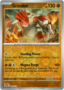 Groudon - 049/131 - Prismatic Evolutions - Reverse Holo - Card Cavern