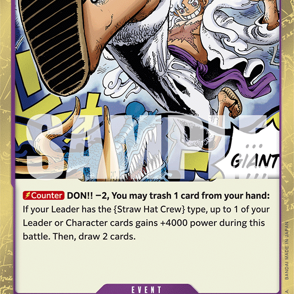 Gum-Gum Giant - OP09-078 R - Emperors in the New World - Foil
