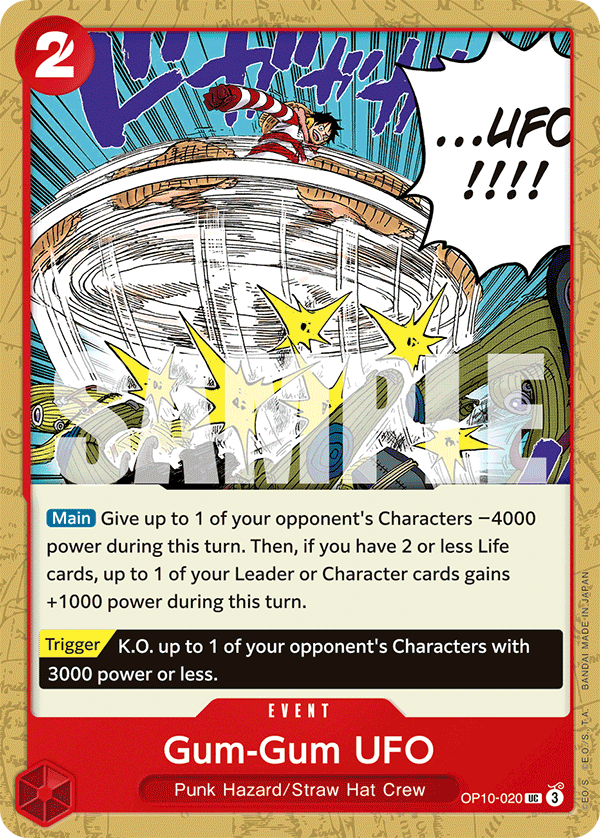 Gum-Gum UFO - OP10-020 UC - Royal Blood - Card Cavern