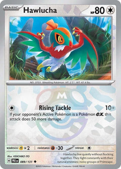 Hawlucha (Master Ball Pattern) - 089/131 - Prismatic Evolutions - Holo - Card Cavern