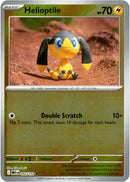 Helioptile - 052/132 - Mega Evolution - Reverse Holo - Card Cavern