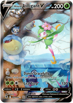 Hisuian Lilligant V Alternate Art - 163/189 - Astral Radiance - Holo - Card Cavern