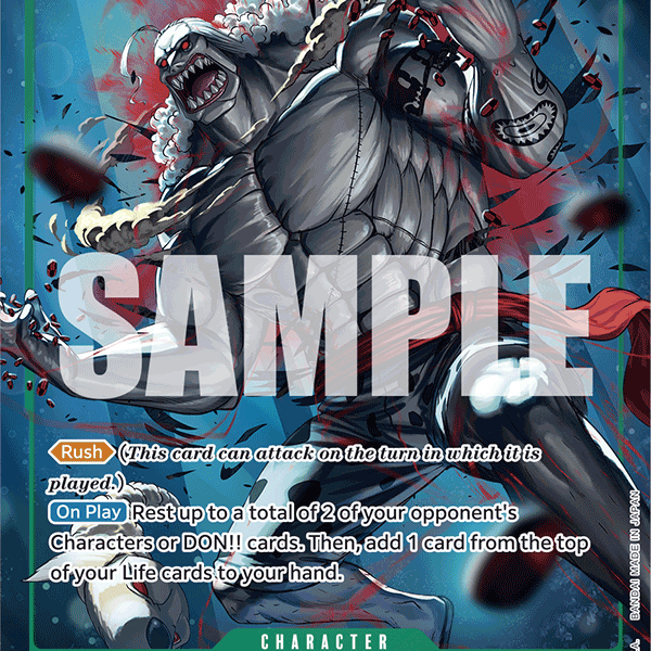 Hody Jones Alternate Art - OP06-035 SR - The Best - Foil – Card