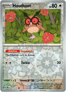 Hoothoot - 077/131 - Prismatic Evolutions - Reverse Holo - Card Cavern