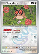 Hoothoot (Master Ball Pattern) - 077/131 - Prismatic Evolutions - Holo - Card Cavern