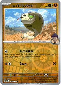 Hop's Silicobra - 086/159 - Journey Together - Reverse Holo - Card Cavern