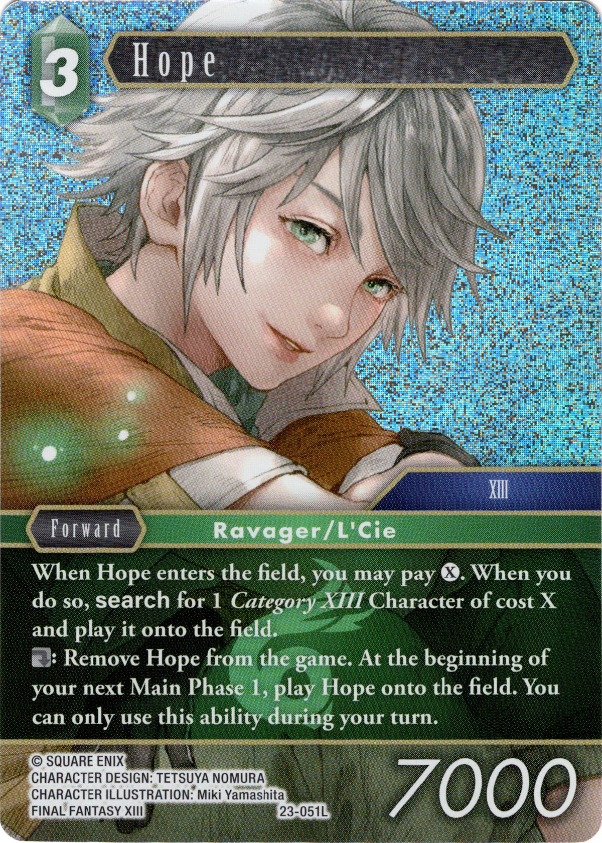Hope - 23-051L - Hidden Trials - Foil - Card Cavern
