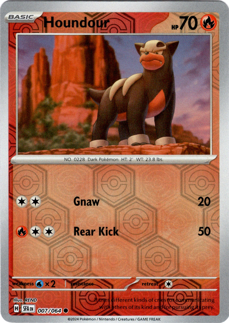 pokemon houndour card Houndour - 007/064 - Shrouded Fable