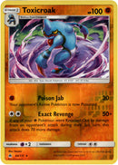 Toxicroak - 64/131 - Forbidden Light - Reverse Holo - Card Cavern