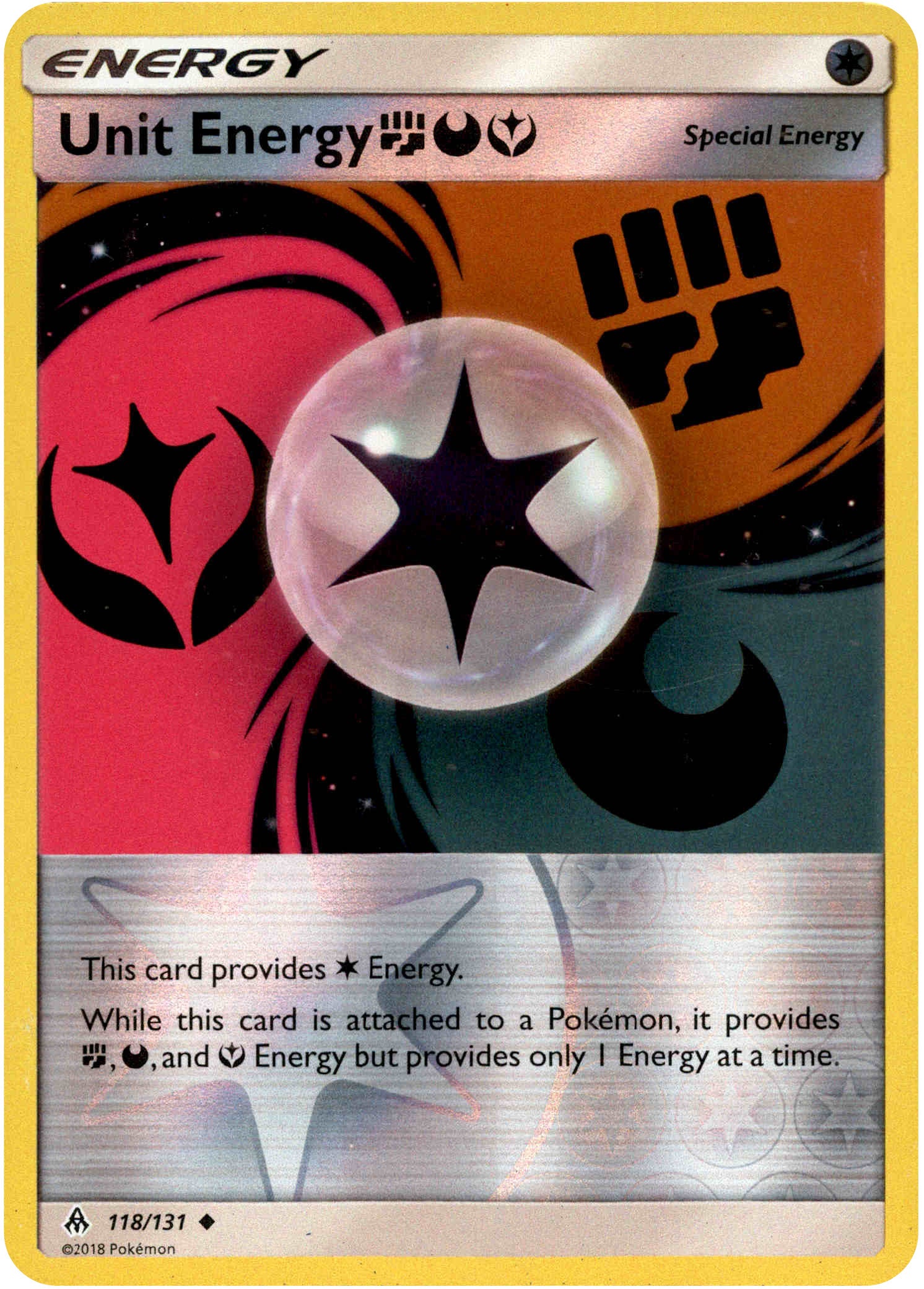 Unit Energy FDY - 118/131 - Forbidden Light - Reverse Holo - Card Cavern