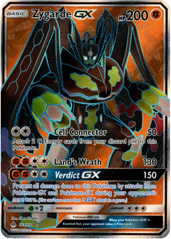Zygarde GX Full Art - 123/131 - Forbidden Light - Holo - Card Cavern