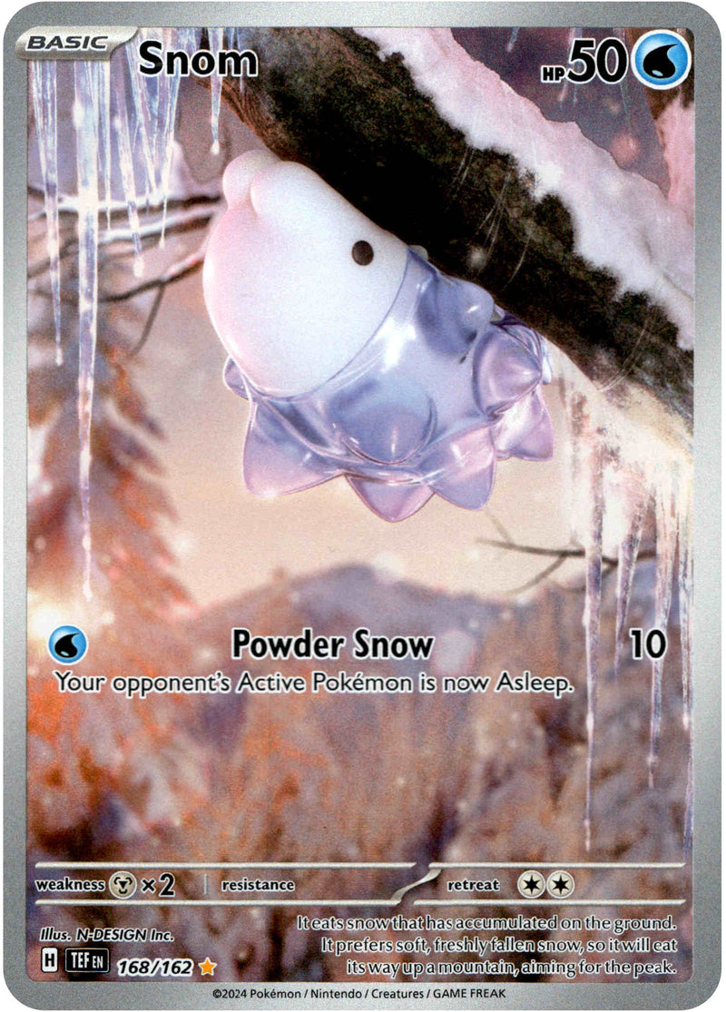 Snom - 168/162 - Temporal Forces - Holo - Card Cavern