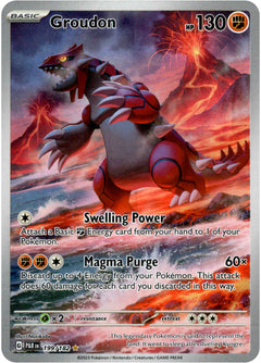 Groudon - 199/182 - Paradox Rift - Holo - Card Cavern