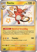 Raichu - 132/091 - Paldean Fates - Holo - Card Cavern