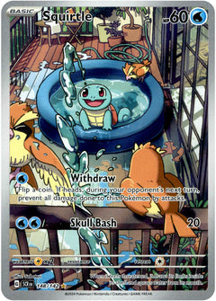 Squirtle - 148/142 - Stellar Crown - Holo - Card Cavern