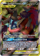 Greninja & Zoroark GX Alternate Art - 201/214 - Unbroken Bonds - Holo - Card Cavern