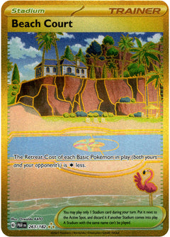 Beach Court - 263/182 - Paradox Rift - Holo - Card Cavern