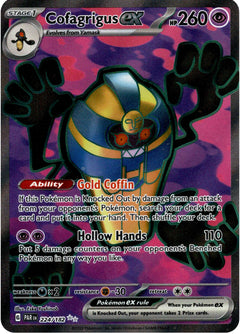 Cofagrigus ex - 224/182 - Paradox Rift - Holo - Card Cavern