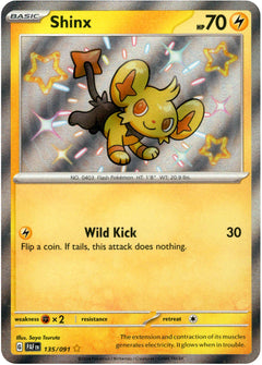 Shinx - 135/091 - Paldean Fates - Holo - Card Cavern