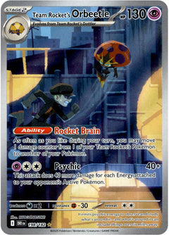 Team Rocket's Orbeetle - 198/182 - Destined Rivals - Holo - Card Cavern