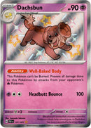 Dachsbun - 161/091 - Paldean Fates - Holo - Card Cavern