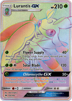 Lurantis GX Hyper Rare - 150/149 - Sun & Moon - Holo - Card Cavern