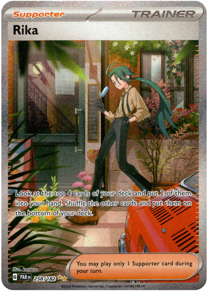 Rika - 258/182 - Paradox Rift - Holo Card Cavern Trading Cards, LLC Rika - 258/182 - Paradox Rift - Holo Card Cavern Trading Cards, LLC