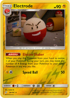 Electrode - 39/181 - Team Up - Reverse Holo - Card Cavern