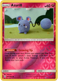 Azurill - 146/236 - Cosmic Eclipse - Reverse Holo - Card Cavern