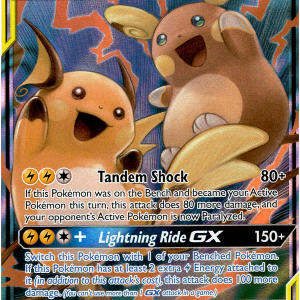Raichu & Alolan Raichu GX - 54/236 - Unified Minds