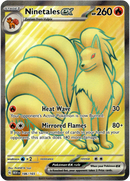 Ninetales ex - 186/165 - Scarlet & Violet 151 - Holo - Card Cavern