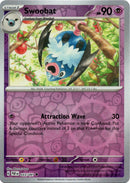 Swoobat - 033/091 - Paldean Fates - Reverse Holo - Card Cavern
