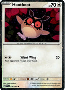 Hoothoot - 126/162 - Temporal Forces - Cosmos Holo - Card Cavern
