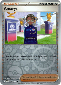 Amarys - 093/131 - Prismatic Evolutions - Reverse Holo - Card Cavern